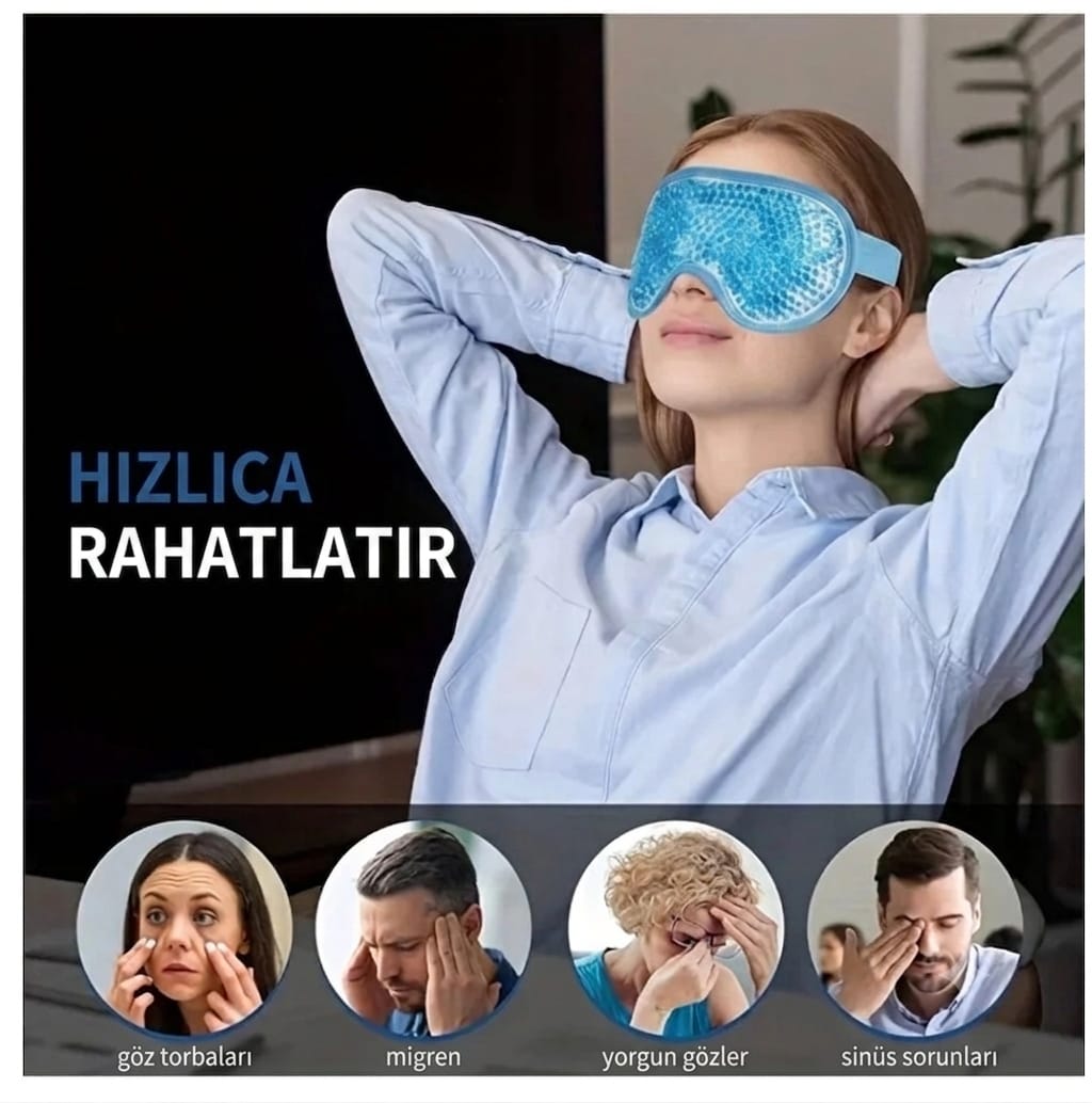 Göz Maskesi Jel Terapi