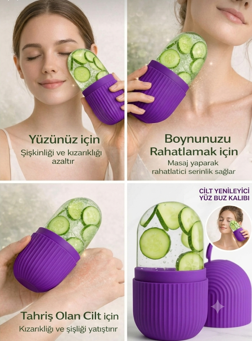 Cilt Yenileyici Buz Ruloları