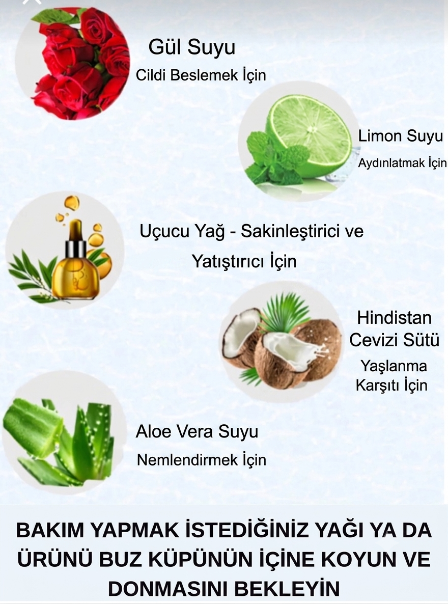Cilt Yenileyici Buz Ruloları